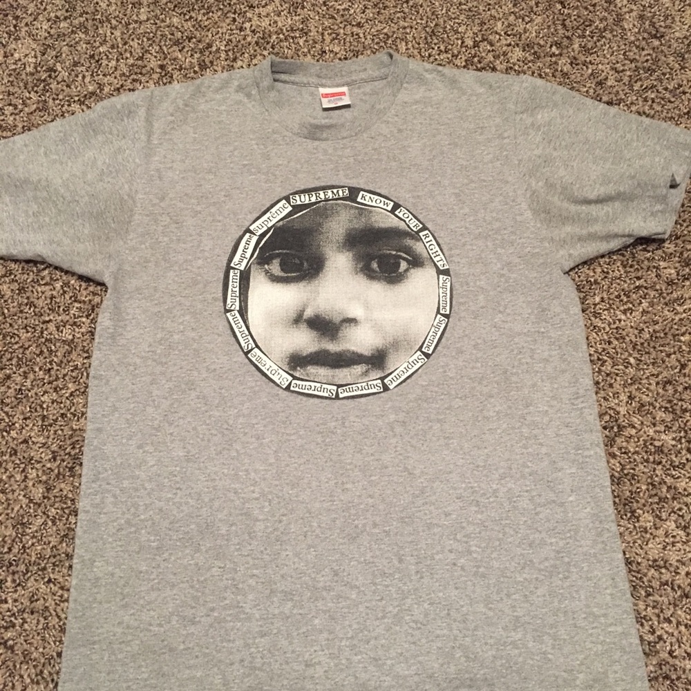 Supreme Know You’re Rights tee